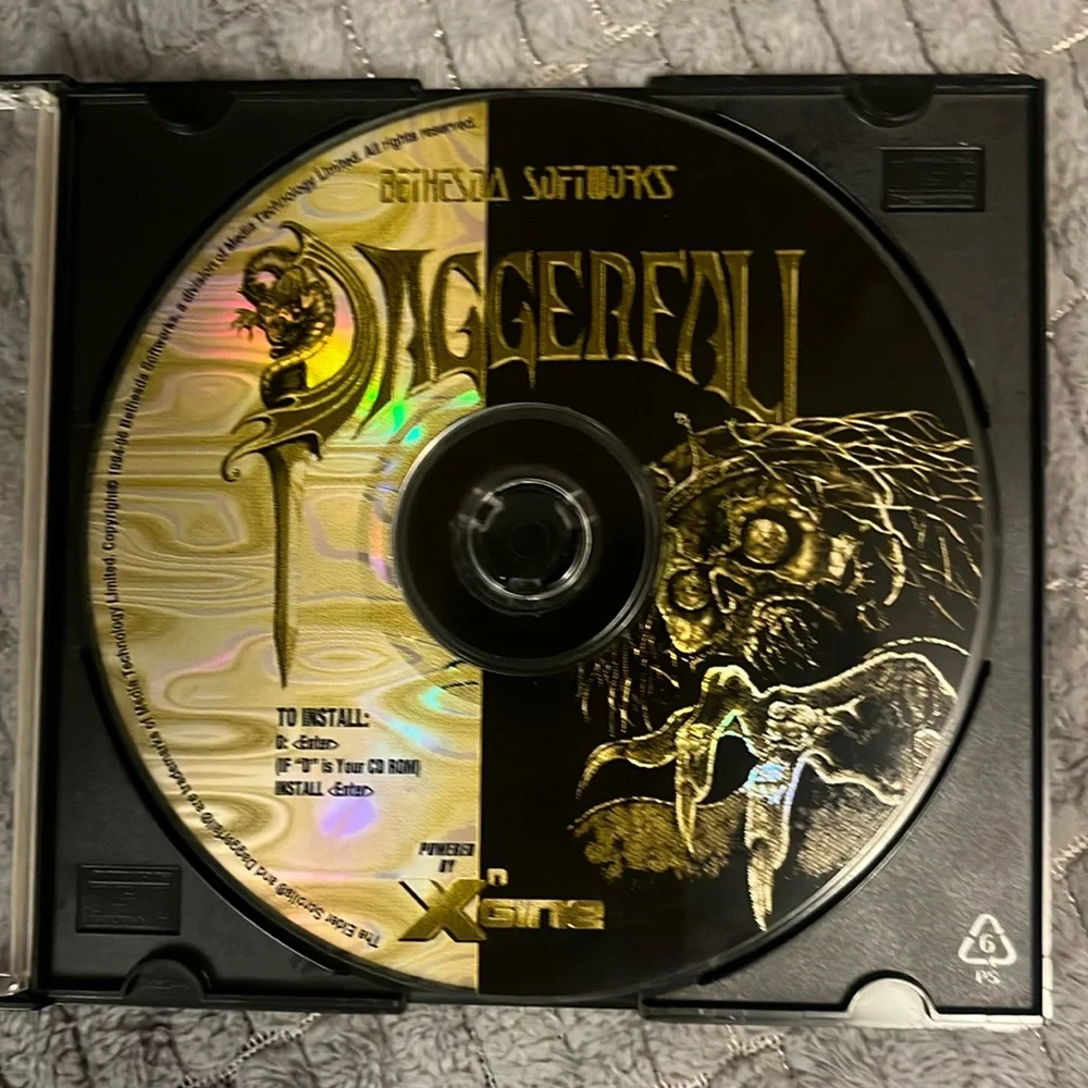 Elder Scrolls: Chapter 2 Daggerfall Vintage PC DOS and Windows 1996